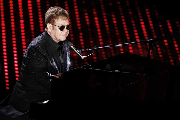 Elton John, fot. Andrea Raffin / Shutterstock.com