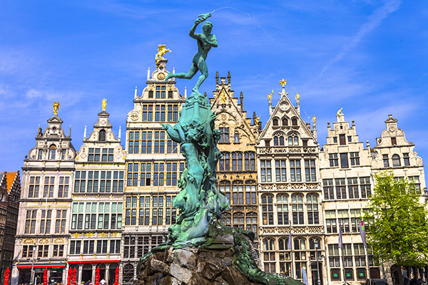 Antwerpia, rynek miasta, fot. Shutterstock