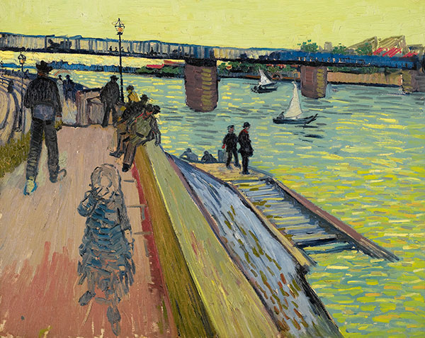 Vincent van Gogh, De brug van Trinquetaille, 1888, kolekcja prywatna, fot. vangoghmuseum.nl