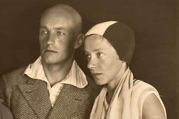 Władysław Strzemiński en Katarzyna Kobro, ca. 1930-1931 © archief Muzeum Sztuki, Łódź 