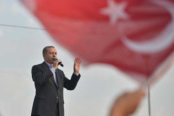 Prezydent Turcji Erdogan, fot. Orlok / Shutterstock.com