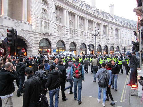 Londyn zamieszki, fot. Mack Male, CC2.0